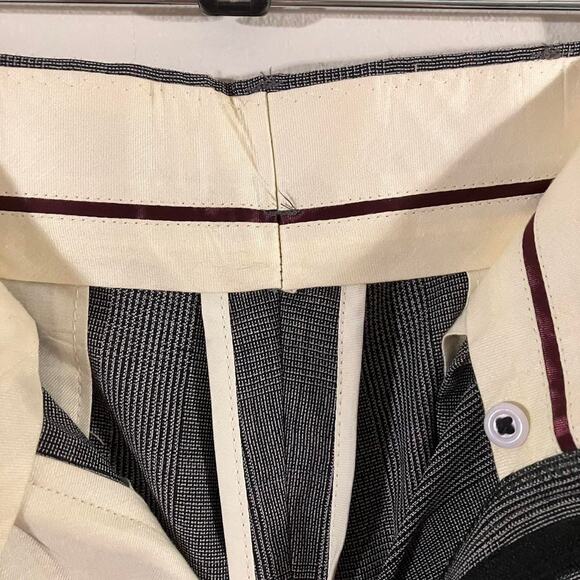 Haggar Imperial Dress Pants Wool Blend‎ Pleated Vintage - Picture 3 of 7